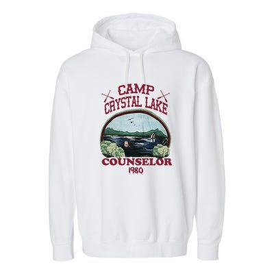 Camp Crystal Lake Gift Garment-Dyed Fleece Hoodie