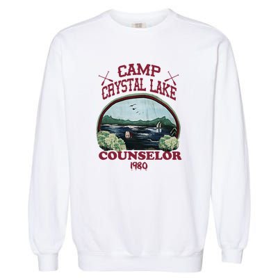 Camp Crystal Lake Gift Garment-Dyed Sweatshirt