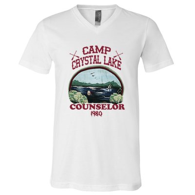 Camp Crystal Lake Gift V-Neck T-Shirt