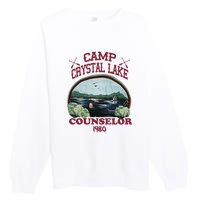 Camp Crystal Lake Gift Premium Crewneck Sweatshirt