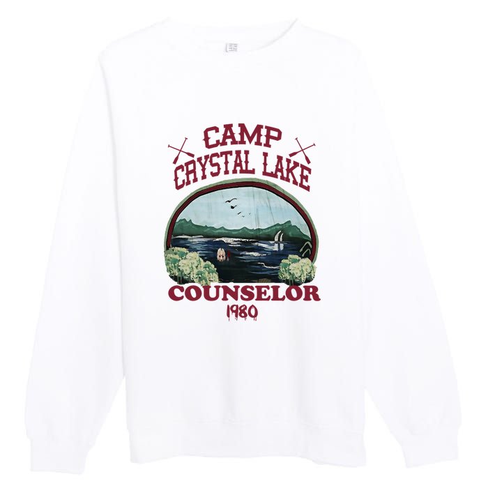 Camp Crystal Lake Gift Premium Crewneck Sweatshirt