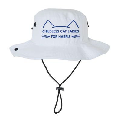 Childless Cat Ladies Vote Kamala Harris President 2024 Legacy Cool Fit Booney Bucket Hat