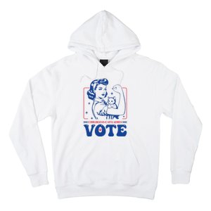 Childless Cat Ladies Vote Retro Election 2024 Usa Hoodie