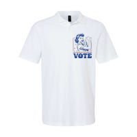 Childless Cat Ladies Vote Retro Election 2024 Usa Softstyle Adult Sport Polo