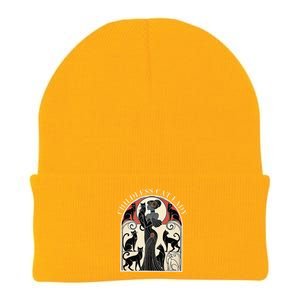 Childless Cat Ladies Cat Karma Retro Funny Gift Knit Cap Winter Beanie