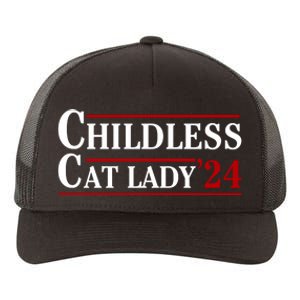 Childless Cat Lady 2024 Yupoong Adult 5-Panel Trucker Hat