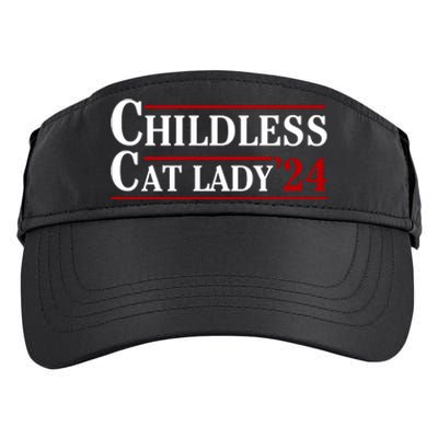 Childless Cat Lady 2024 Adult Drive Performance Visor