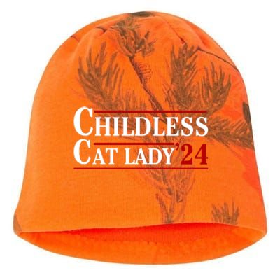 Childless Cat Lady 2024 Kati - Camo Knit Beanie