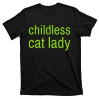 Childless Cat Lady Funny Vote 2024 T-Shirt