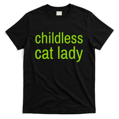 Childless Cat Lady Funny Vote 2024 T-Shirt