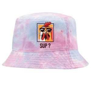 Cute Chicken Lover Gardening Farmer Henhouse Coop Chicken Tie-Dyed Bucket Hat