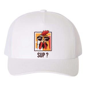 Cute Chicken Lover Gardening Farmer Henhouse Coop Chicken Yupoong Adult 5-Panel Trucker Hat