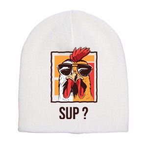 Cute Chicken Lover Gardening Farmer Henhouse Coop Chicken Short Acrylic Beanie