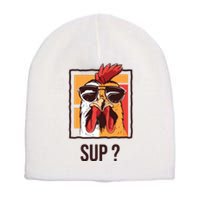 Cute Chicken Lover Gardening Farmer Henhouse Coop Chicken Short Acrylic Beanie