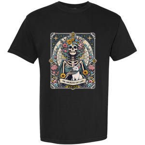 Childless Cat Lady Tarot Card Garment-Dyed Heavyweight T-Shirt