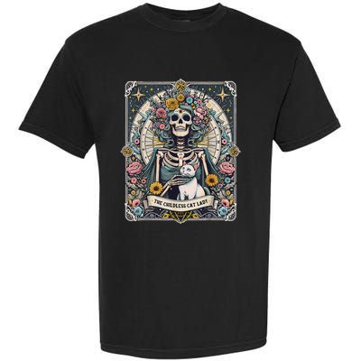 Childless Cat Lady Tarot Card Garment-Dyed Heavyweight T-Shirt