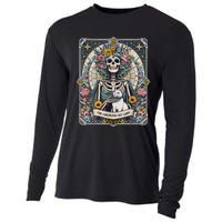 Childless Cat Lady Tarot Card Cooling Performance Long Sleeve Crew