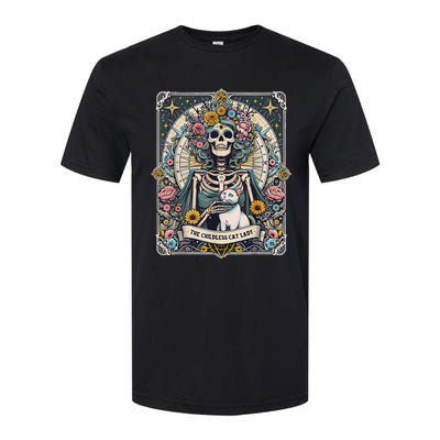 Childless Cat Lady Tarot Card Softstyle® CVC T-Shirt