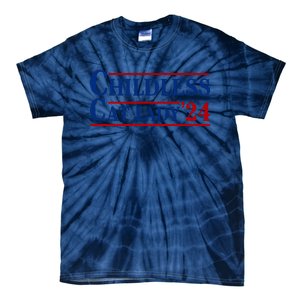 Childless Cat Lady 2024 Tie-Dye T-Shirt