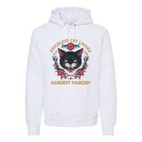 Childless Cat Lady Ladies Against Fascism Kamala 2024 Premium Hoodie