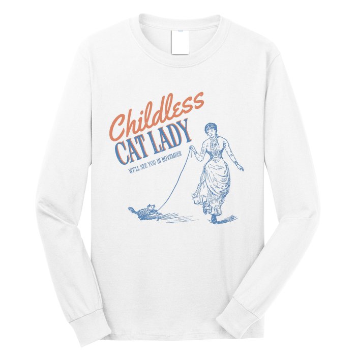 Childless Cat Lady Long Sleeve Shirt