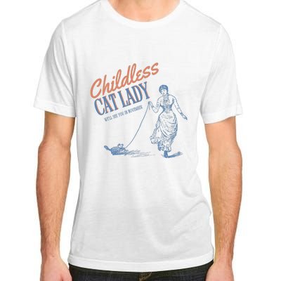 Childless Cat Lady Adult ChromaSoft Performance T-Shirt