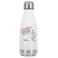 Childless Cat Lady Stainless Steel Insulated Water Bottle