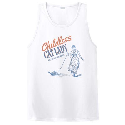 Childless Cat Lady PosiCharge Competitor Tank