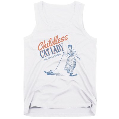 Childless Cat Lady Tank Top