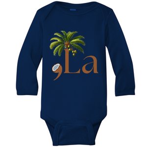 Coconut Comma + La 2024 Baby Long Sleeve Bodysuit