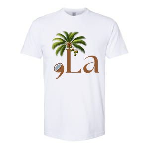 Coconut Comma + La 2024 Softstyle CVC T-Shirt