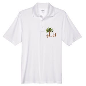 Coconut Comma + La 2024 Men's Origin Performance Pique Polo