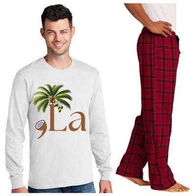 Coconut Comma + La 2024 Long Sleeve Pajama Set