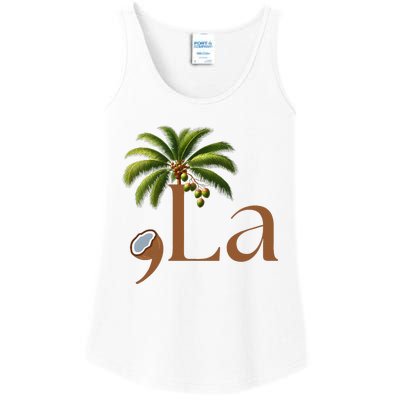 Coconut Comma + La 2024 Ladies Essential Tank