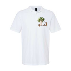 Coconut Comma + La 2024 Softstyle Adult Sport Polo