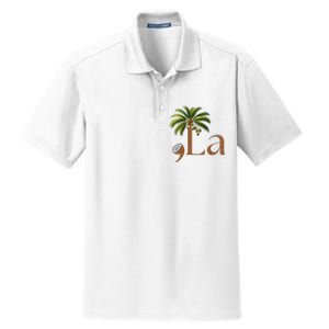 Coconut Comma + La 2024 Dry Zone Grid Polo