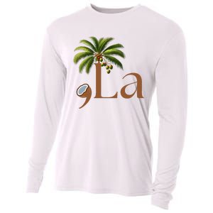 Coconut Comma + La 2024 Cooling Performance Long Sleeve Crew