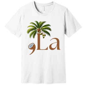 Coconut Comma + La 2024 Premium T-Shirt