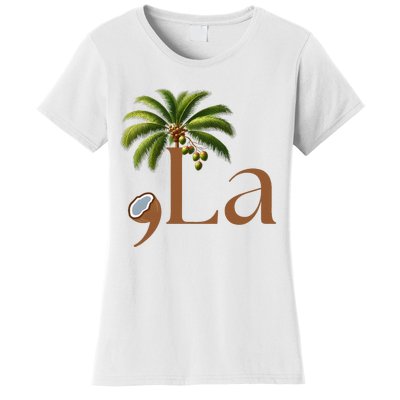 Coconut Comma + La 2024 Women's T-Shirt