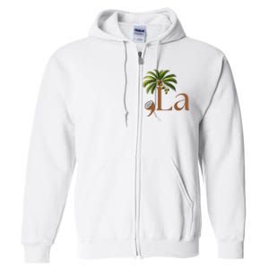 Coconut Comma + La 2024 Full Zip Hoodie