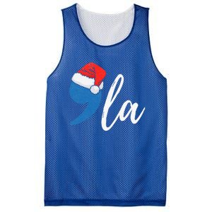 Christmas Comma La Santa Hat Kamala Harris Mesh Reversible Basketball Jersey Tank