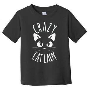 CRAZY CAT LADY Funny Fur Mom Mother's Day Christmas Birthday Toddler T-Shirt