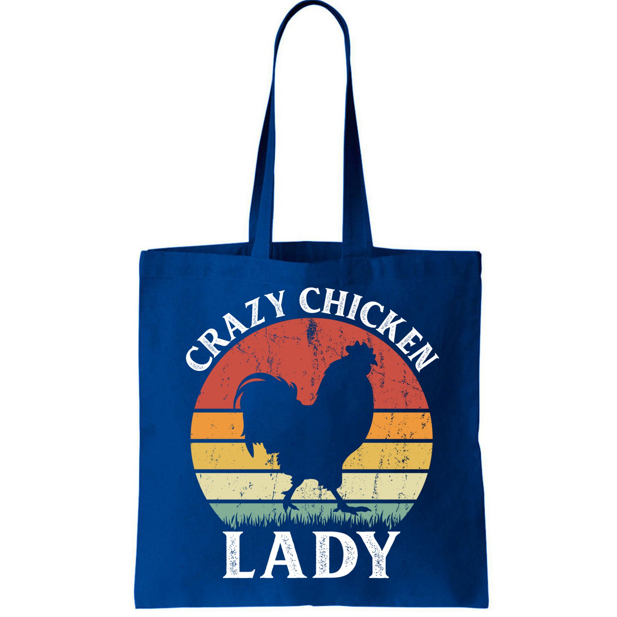 Crazy Chicken Lady Funny Women Girls Poultry Farm Farmer Gift Bag