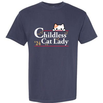 Childless Cat Lady 2024 Garment-Dyed Heavyweight T-Shirt