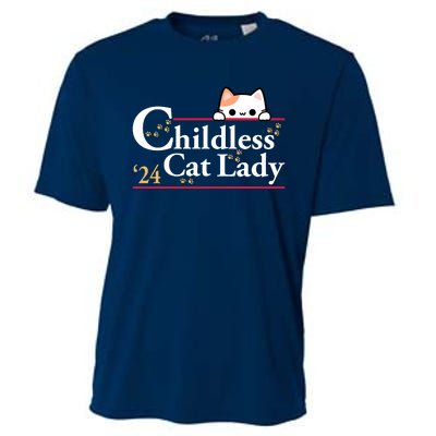 Childless Cat Lady 2024 Cooling Performance Crew T-Shirt