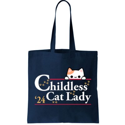 Childless Cat Lady 2024 Tote Bag