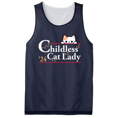 Childless Cat Lady 2024 Mesh Reversible Basketball Jersey Tank