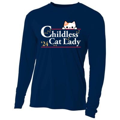 Childless Cat Lady 2024 Cooling Performance Long Sleeve Crew