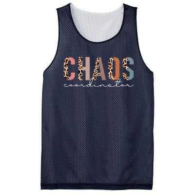 Chaos Coordinator Leopard Mesh Reversible Basketball Jersey Tank