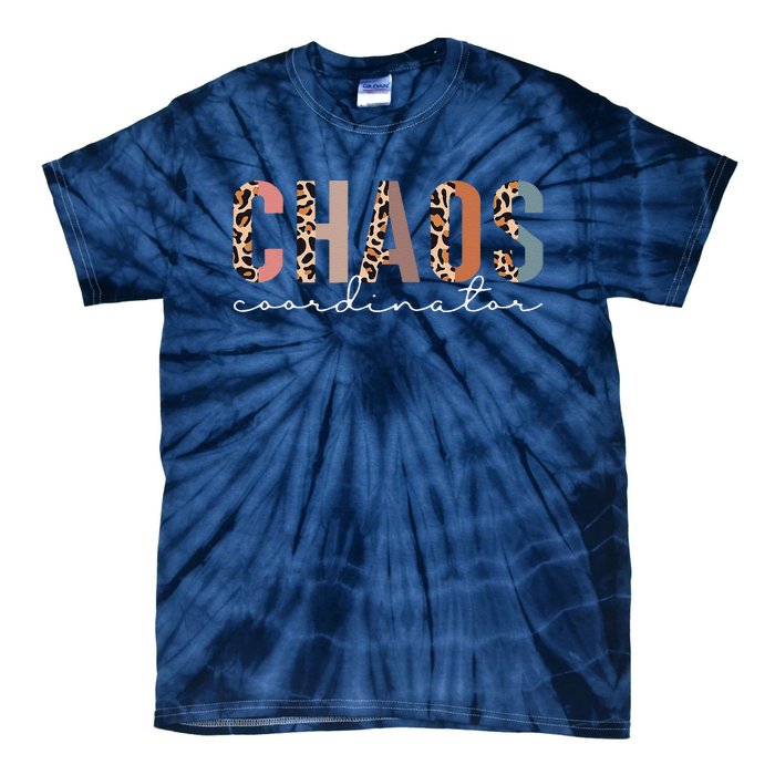 Chaos Coordinator Leopard Tie-Dye T-Shirt